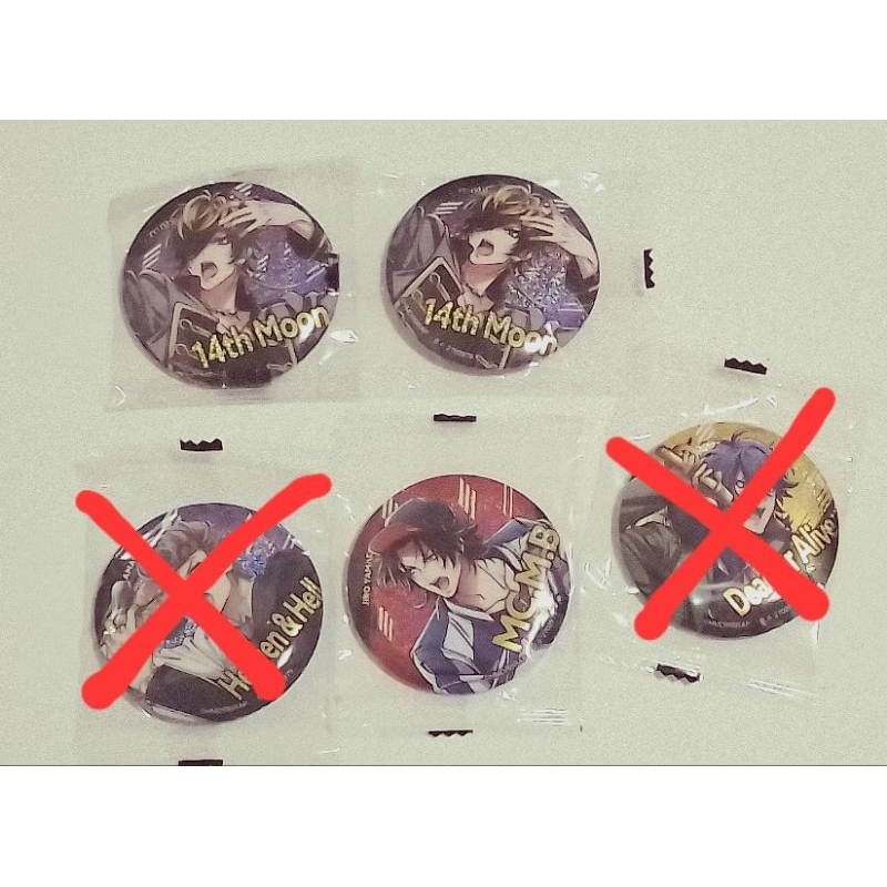 Hypnosis mic Pin badge gacha [Official]