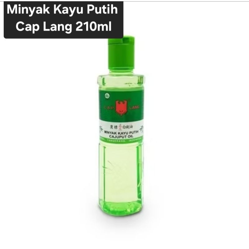MINYAK KAYU PUTIH CAP LANG 210ML MKP LANG 210ML MINYAK KAYU PUTIH LANG