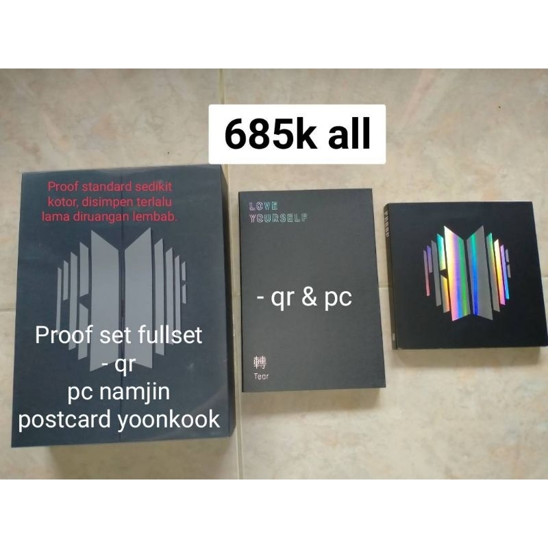 Album BTS Preloved (Unsealed)