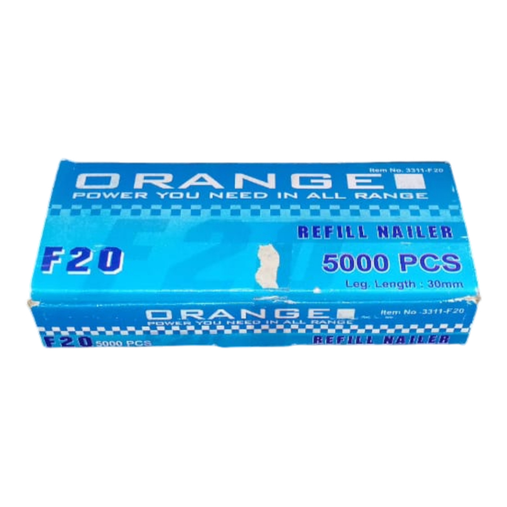 

Air Nailer F20 ORANGE Isi Paku Tembak | Refil Air Nailer ORANGE