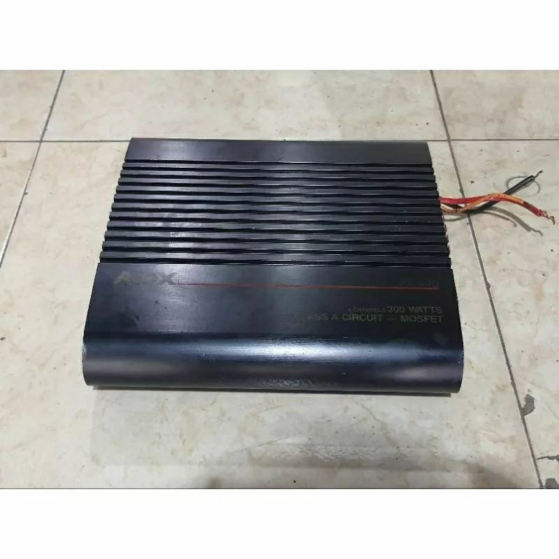 power amplifier mobil 4channel class a  adx original second normal siap pakai