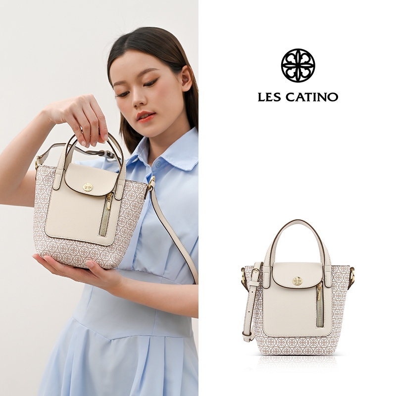 WAJIB PUNYA Tas Wanita Les Catino Bara Daisy Flap Satchel 2025