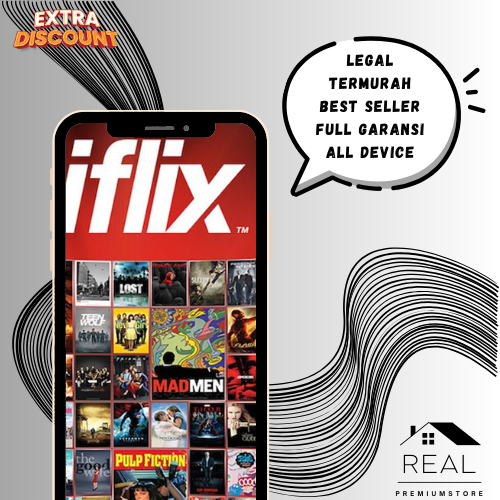 Iflix Premium VIP All device 1 Tahun Full Garansi