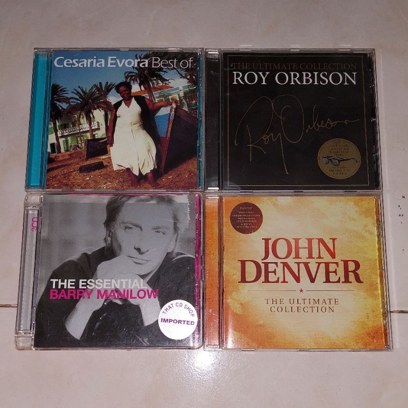 cd import CESARIA EVORIA-Best Of / ROY ORBISON-The Ultimate Collection / BARRY MANILOW-The Essential