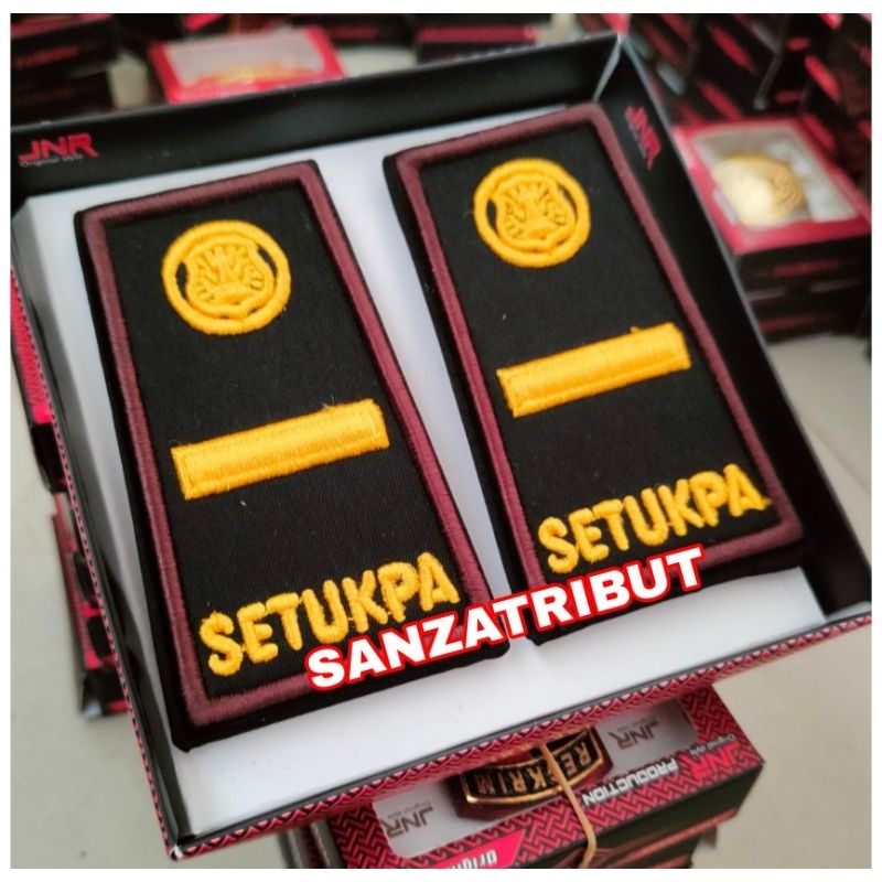 Pangkat Bordir Timbul Siswa SETUKPA Polri Terbaru