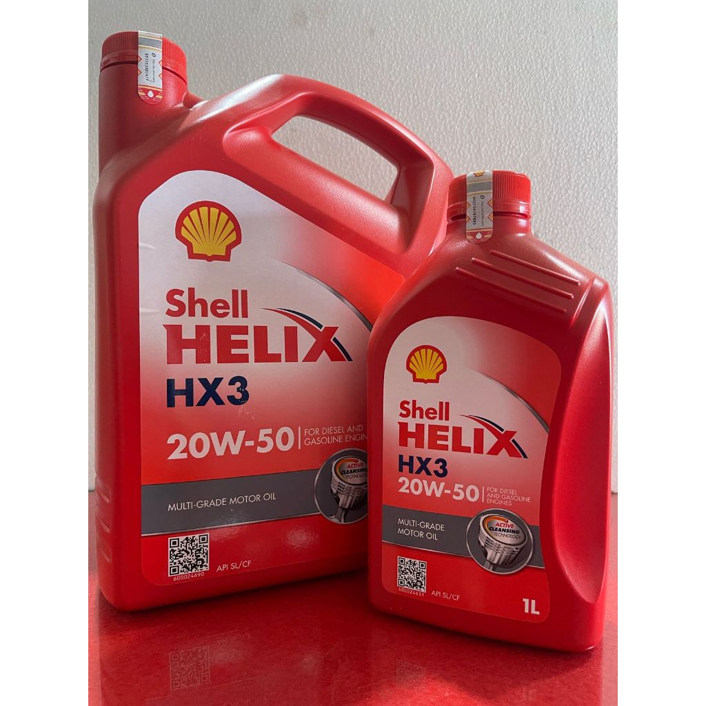 [SHELL] OLI MESIN HELIX HX3 20W-50