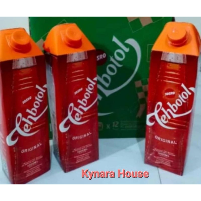 Teh Botol Sosro 12x1 Liter (Karton)