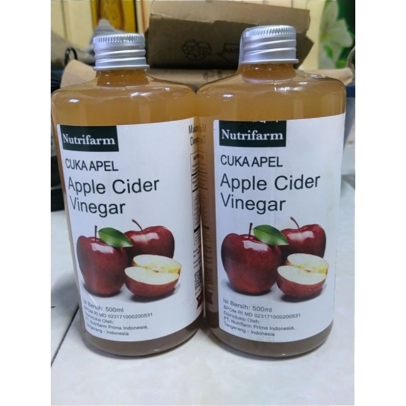 

NUTRIFARM CUKA APEL WITH MOTHER 500ML