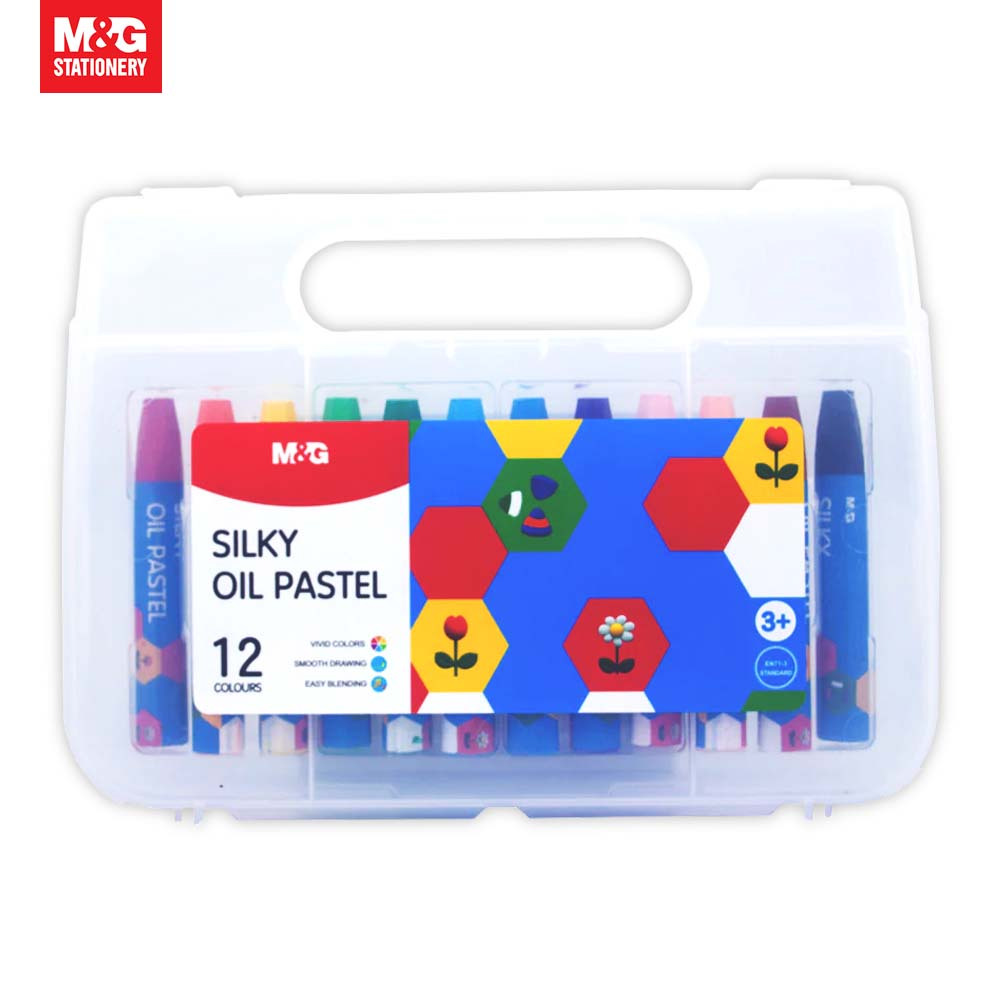 

Silky Oil Pastel 12 colors