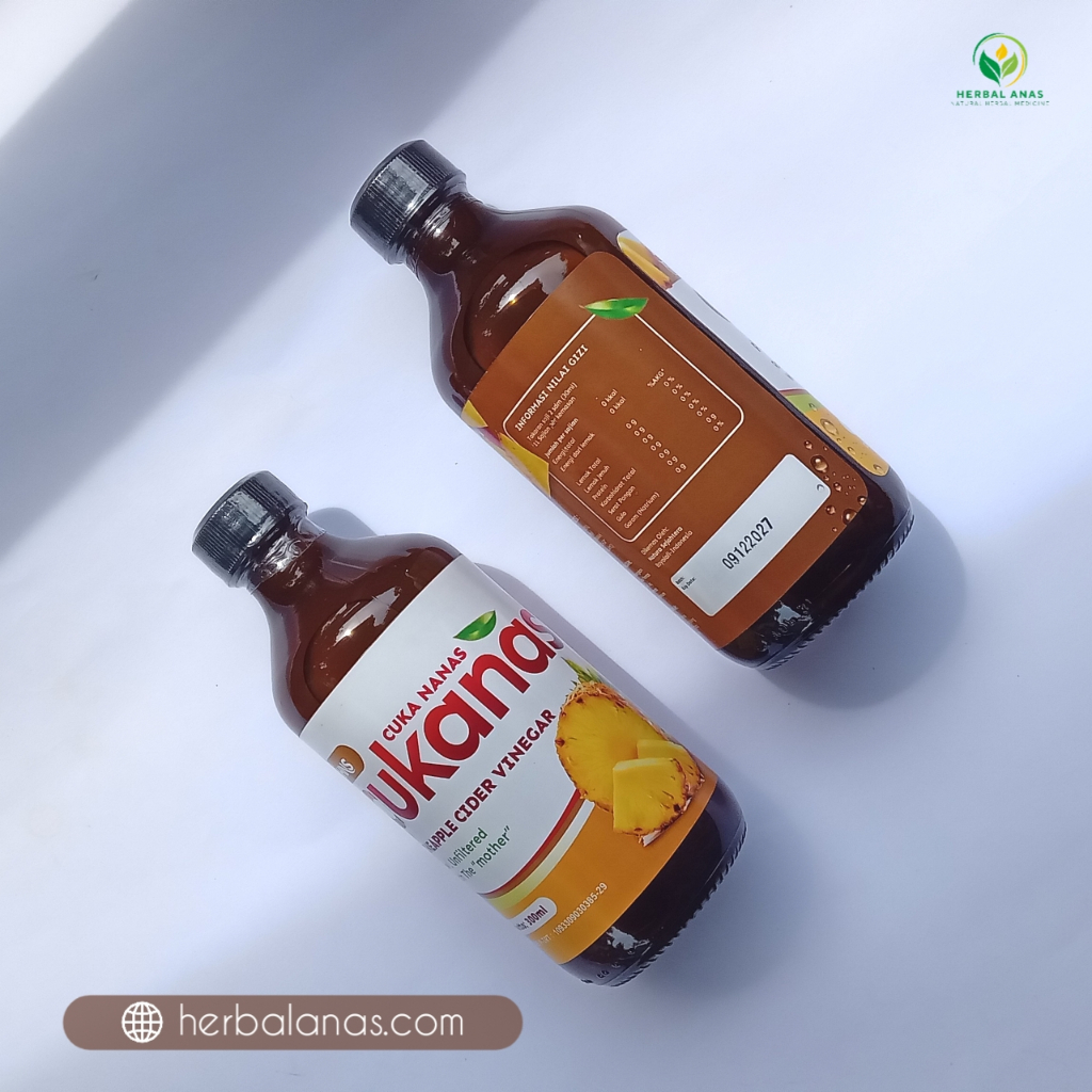 

Cuka nanas HNS original asli organik with mother 300ml diet detoks untuk kesehatan diabetes pineaple