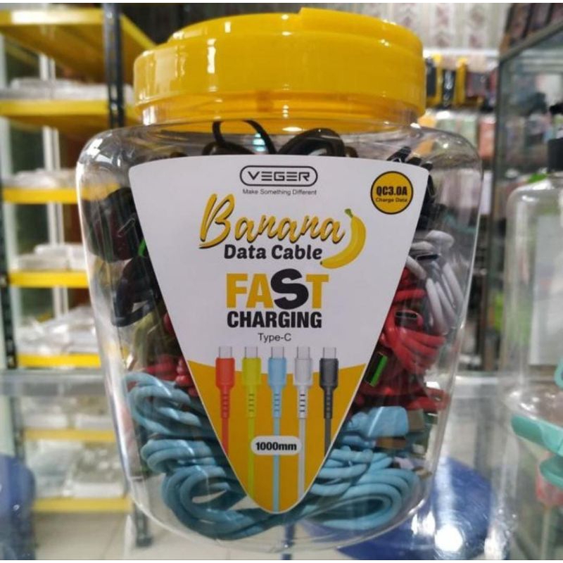 Kabel Data Veger Banana Type C
