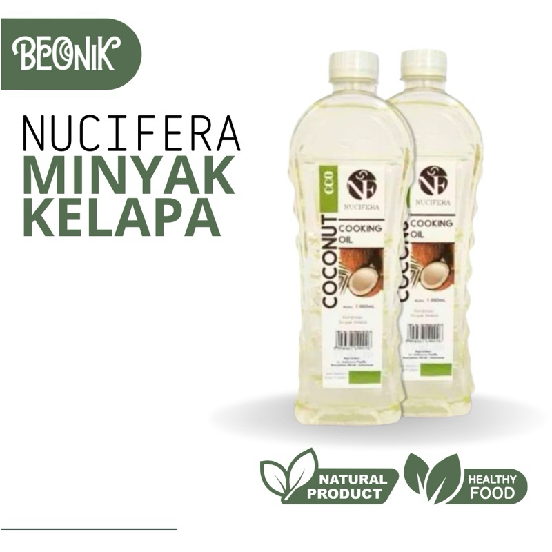 

Nucifera Premium Healthy Cooking Coconut Oil Minyak Goreng Kelapa 1 L