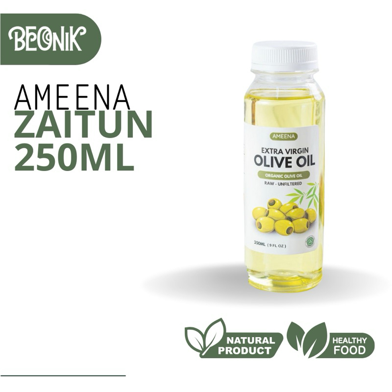 

Extra Virgin Olive Oil 250ml - Minyak Zaitun Murni