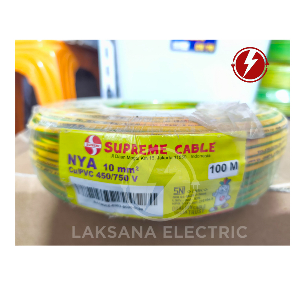 Kabel NYA Supreme 10mm/Kabel Grounding/Kabel Arde