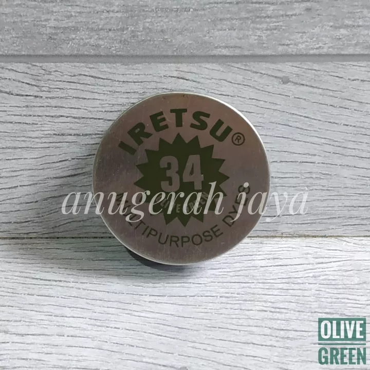 

Iretsu Pewarna Kain Pewarna Textile no 34 Olive Green