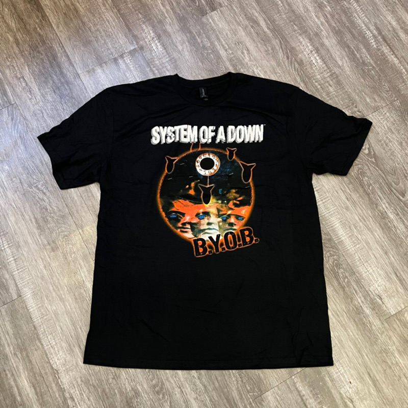 [Import Stuff] Merchandise System Of A Down "B.Y.O.B" Katun Gildan