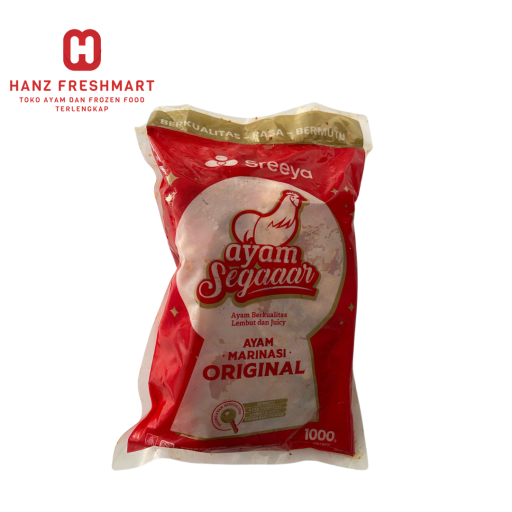 

BAH Ayam Potong Marinasi Sreeya Packing 1kg - Hanz Freshmart