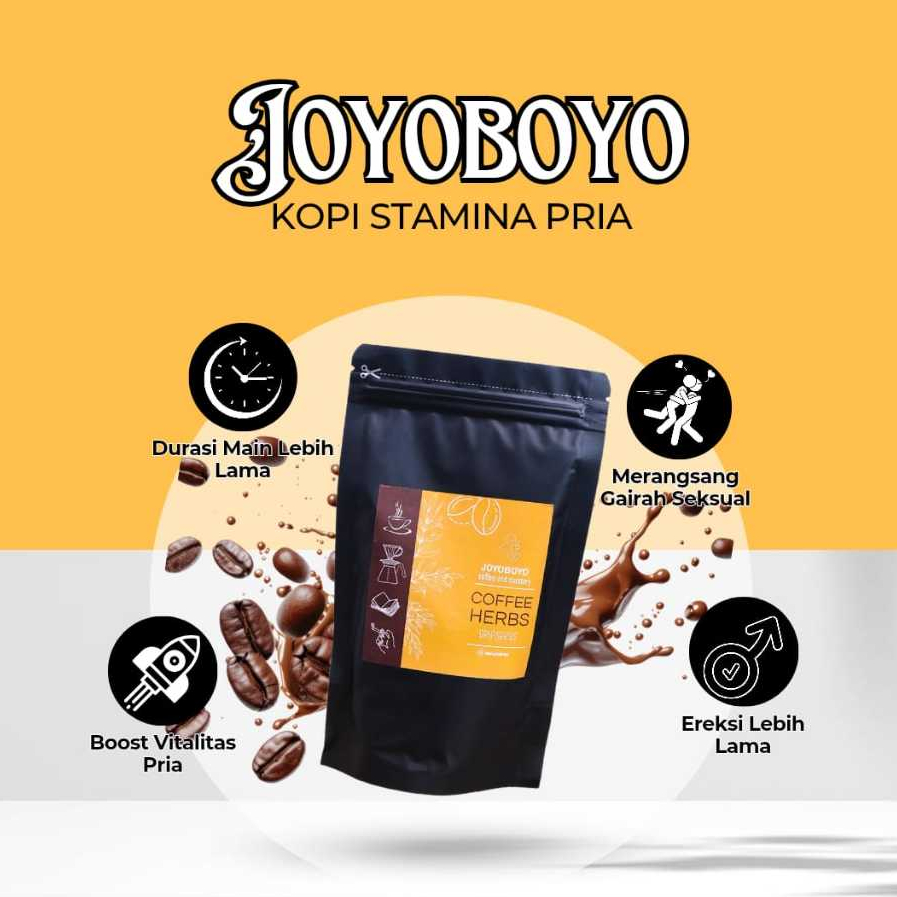

JOYOBOYO Kopi Kuat Pria Tahan Lama Penambah Stamina Pria Dewasa Kopi Pilihan Pria - Halal