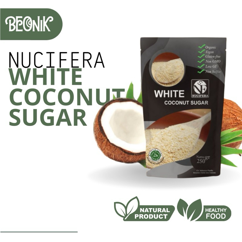 

Nucifera White Coconut Sugar 250 GR