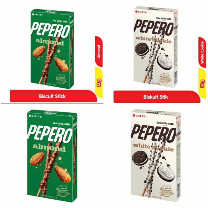 

Lotte Pepero Biskuit Stick 32g