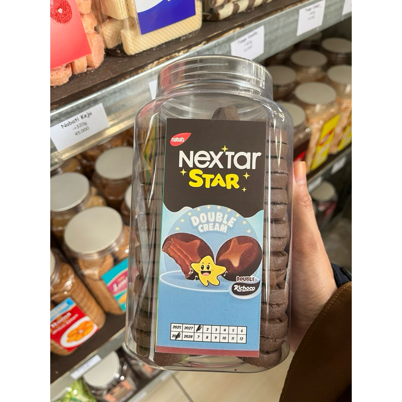 Snack Toplesan Viral Nextar Star Coklat