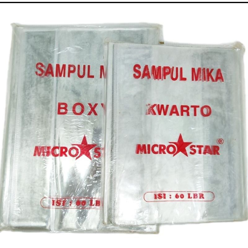 

Sampul Buku Mika/Sampul Plastik/Buku Tulis/LKS
