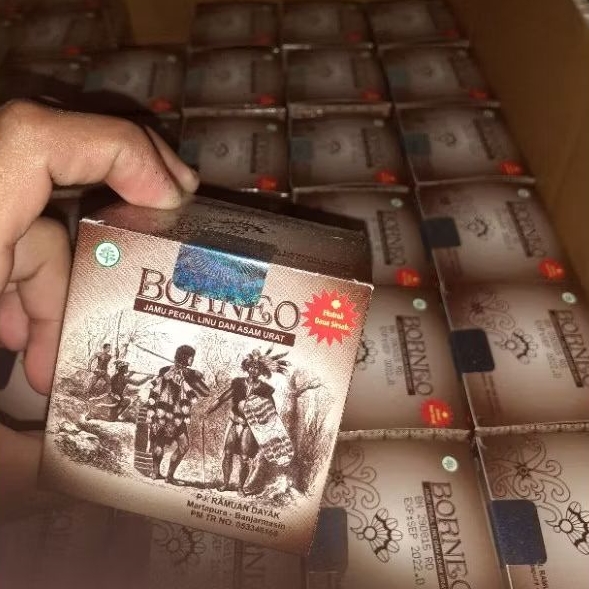 BORNEO Kapsul Asam Urat dan Pegalinu