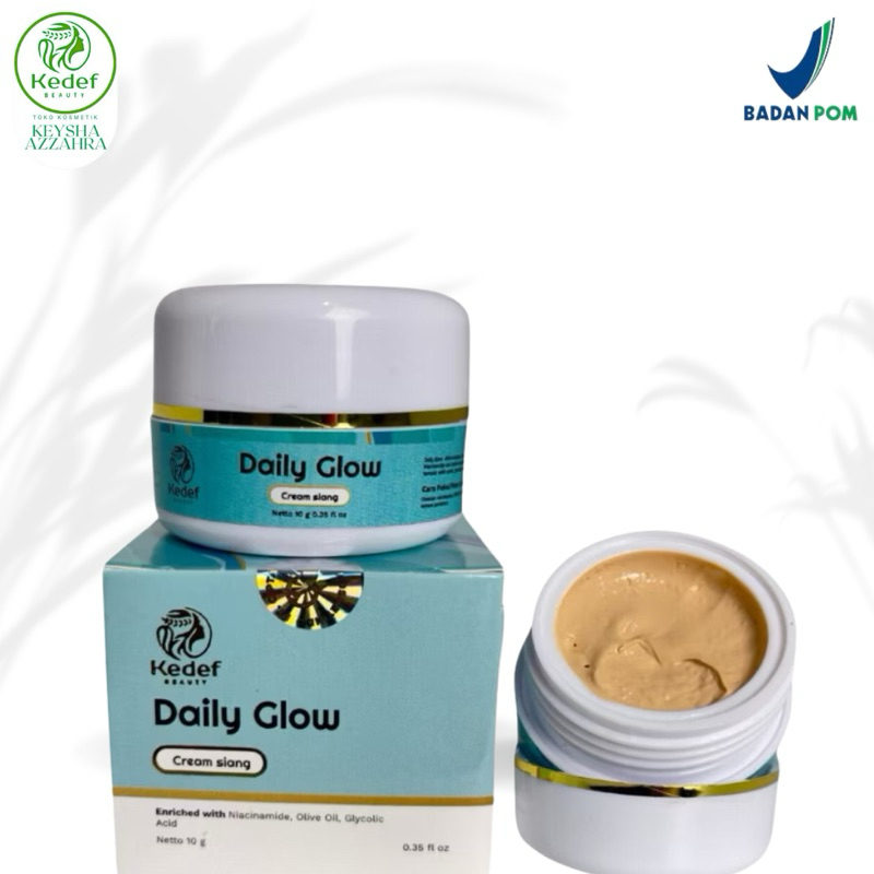 FARMASI CREAM SIANG DAILY GLOW ASLI BPOM/MELEMBABKAN PUTIH DAN GLOWING
