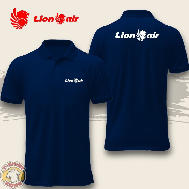 POLOSHIRT LION AIR - Baju Berkerah Lion Air - POLO KERAH LION AIR- POLO LION AIR - ZONA KAOS