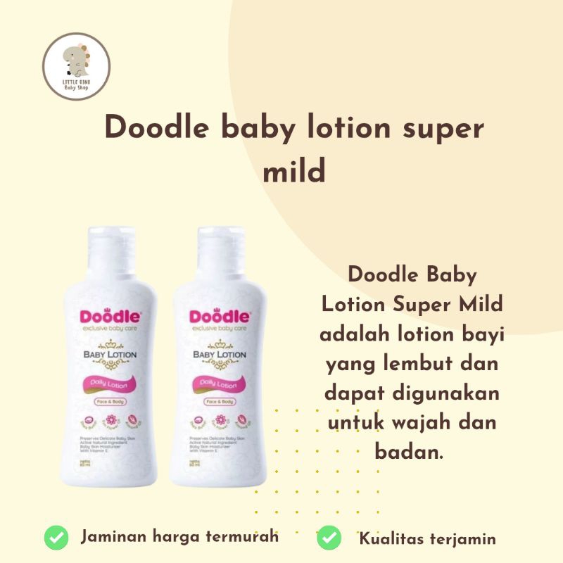 Doodle Baby Lotion Super Mild 60ml