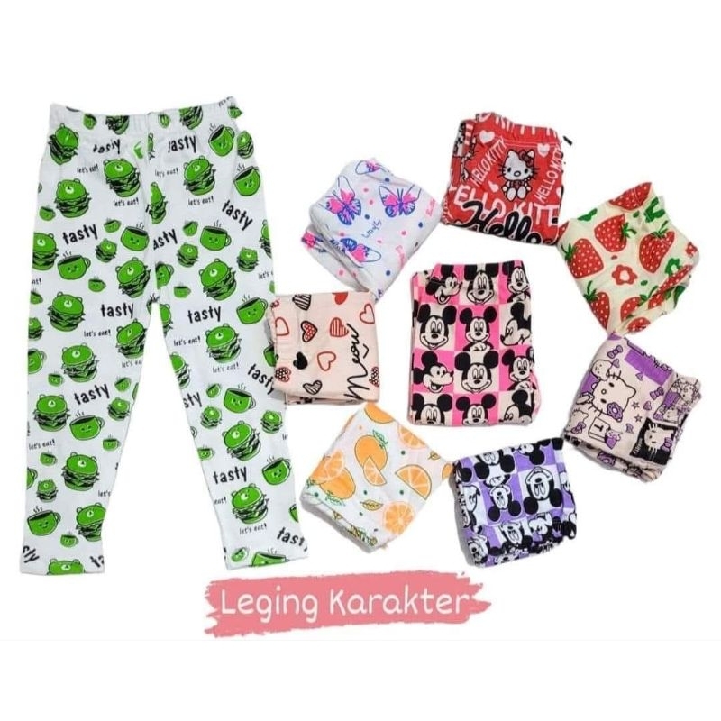 ❤️Devstore❤️ leging Anak Karakter isi 5pcs
