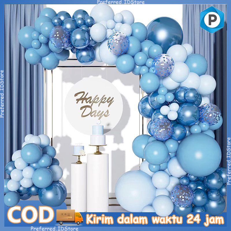 Balon Set Dekorasi Pesta Ulang Tahun Lengkungan Berdiri Pernikahan Dekorasi Balloon Set/Dekorasi Ram