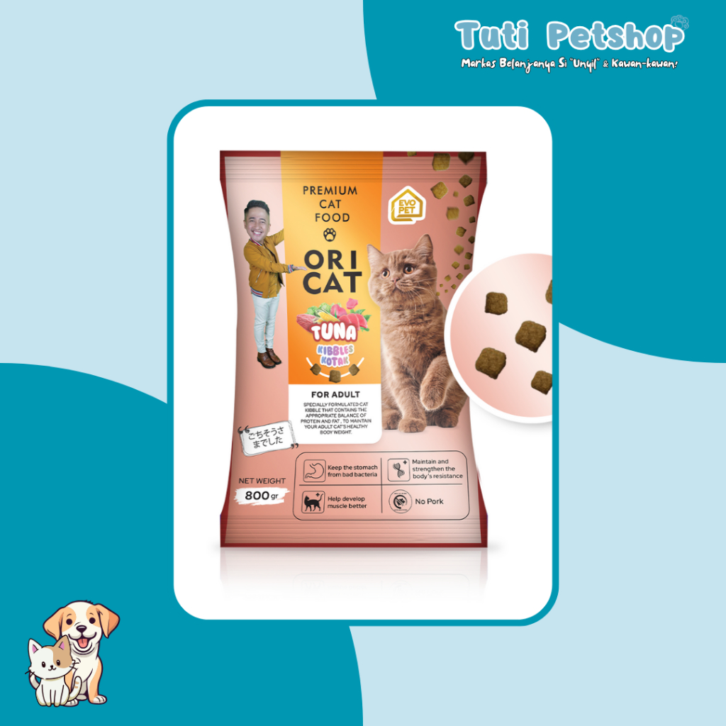 Ori Cat DryFood Adult 800gr - Dry Food