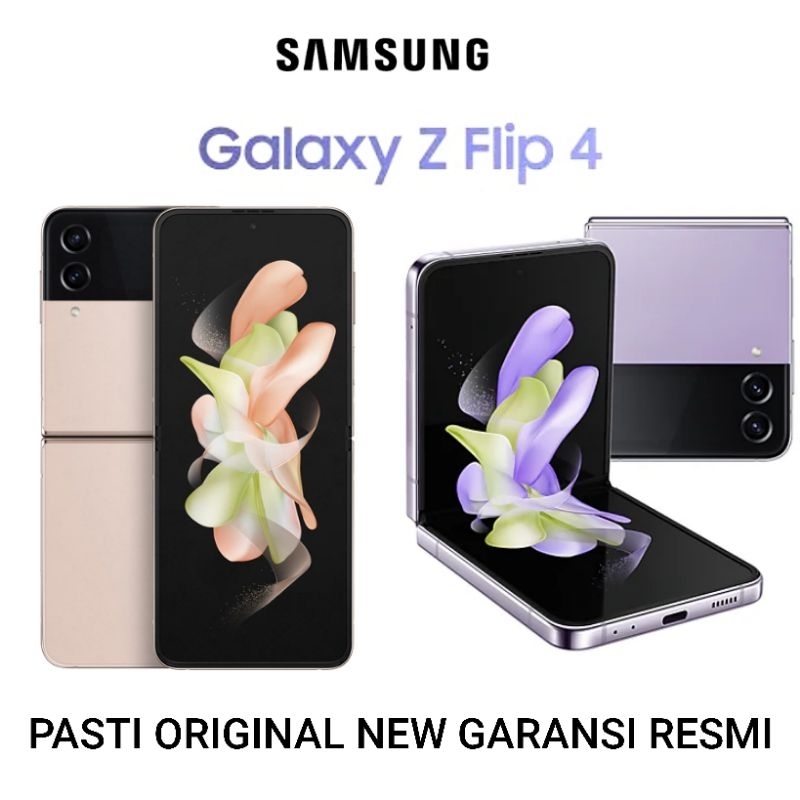 Samsung Galaxy Z Flip4 5G New Garansi Resmi Flip 4 512GB 256GB 128GB