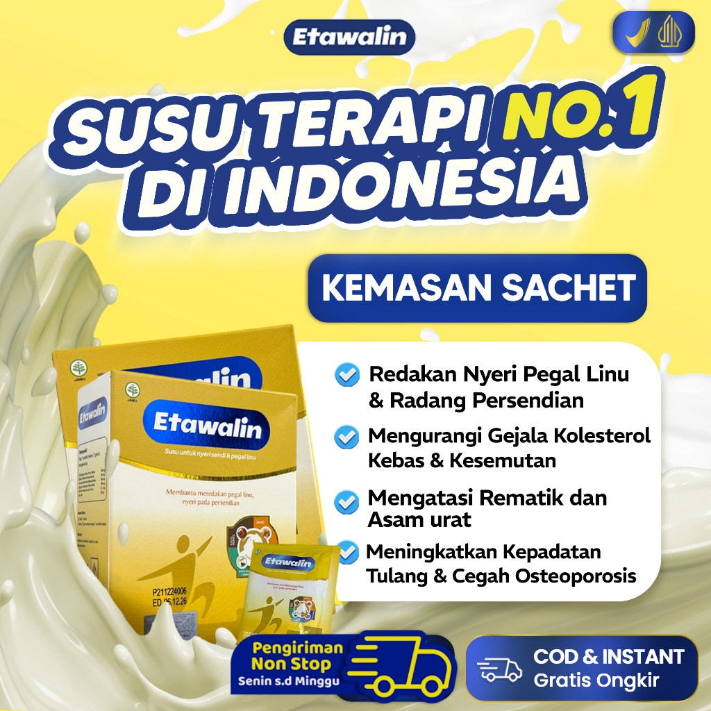 

. Kambing Bubuk Etawalin Sachet - Nutrisi Tulang & Sendi Tubuh Original Store