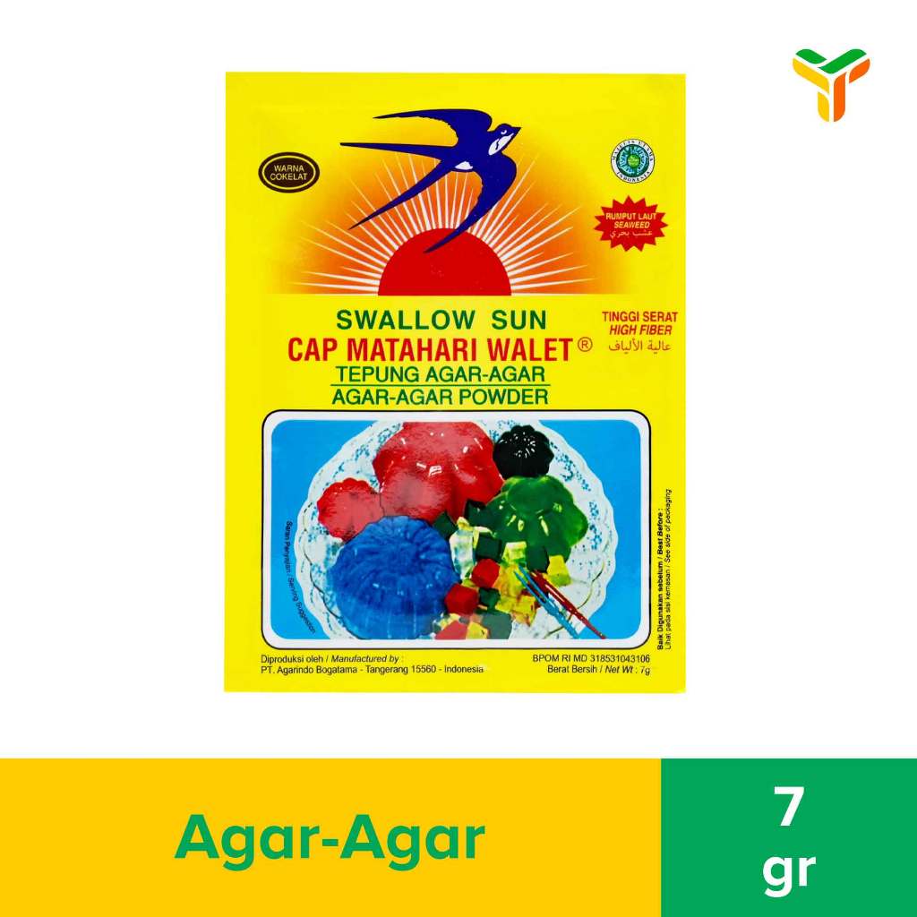 

Matahari Agar Coklat 7 Gram