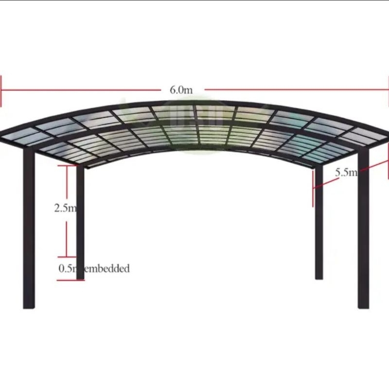 CANOPY / ATAP CAR PORT / CANOPY POLYCARBONATE