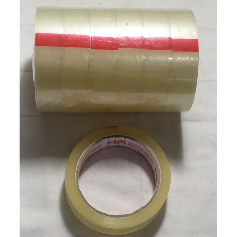 

Lakban Bening Isolasi 24 mm x 72 Yard 1 Rol