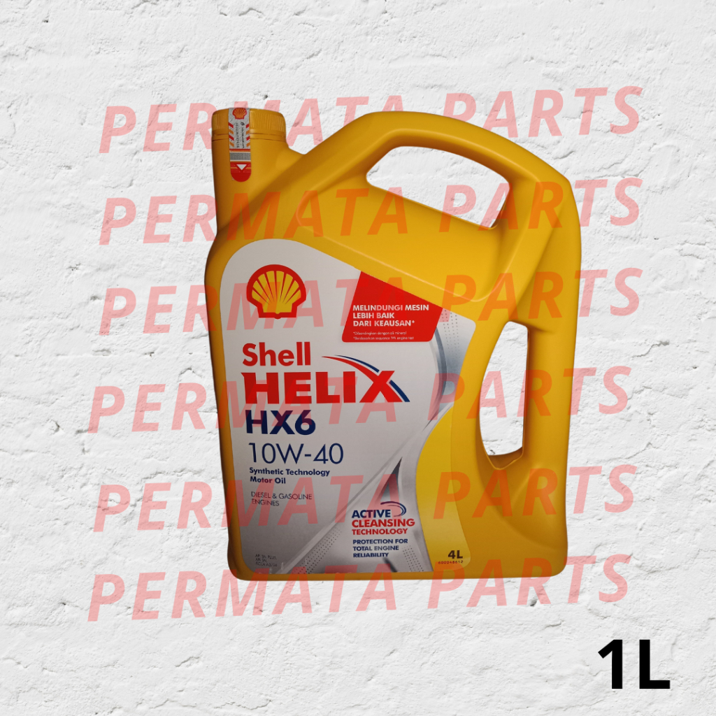 OLI SHELL HELIX HX6 10W-40 4 LITER