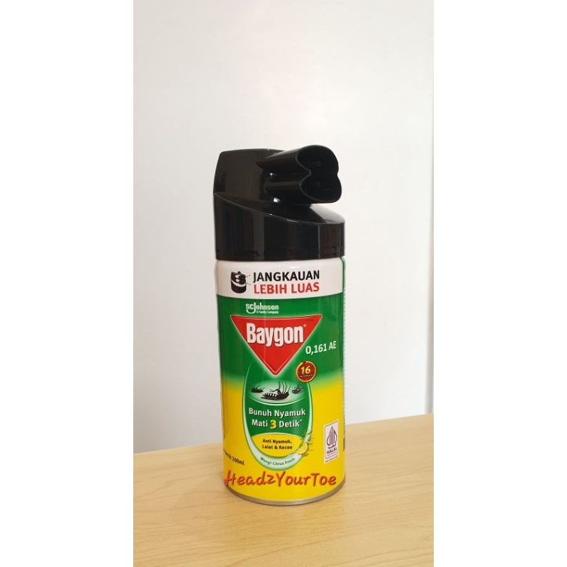 Baygon Spray / Semprotan Anti Nyamuk Lalat Kecoa / Baygon 200 ml