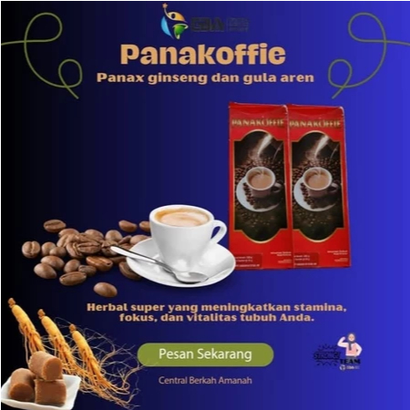 

PANAKOFFIE Perpaduan sempurna Kopi Premium, Herbal Legendaris, dan Manis Alami yang Menyehatkan.