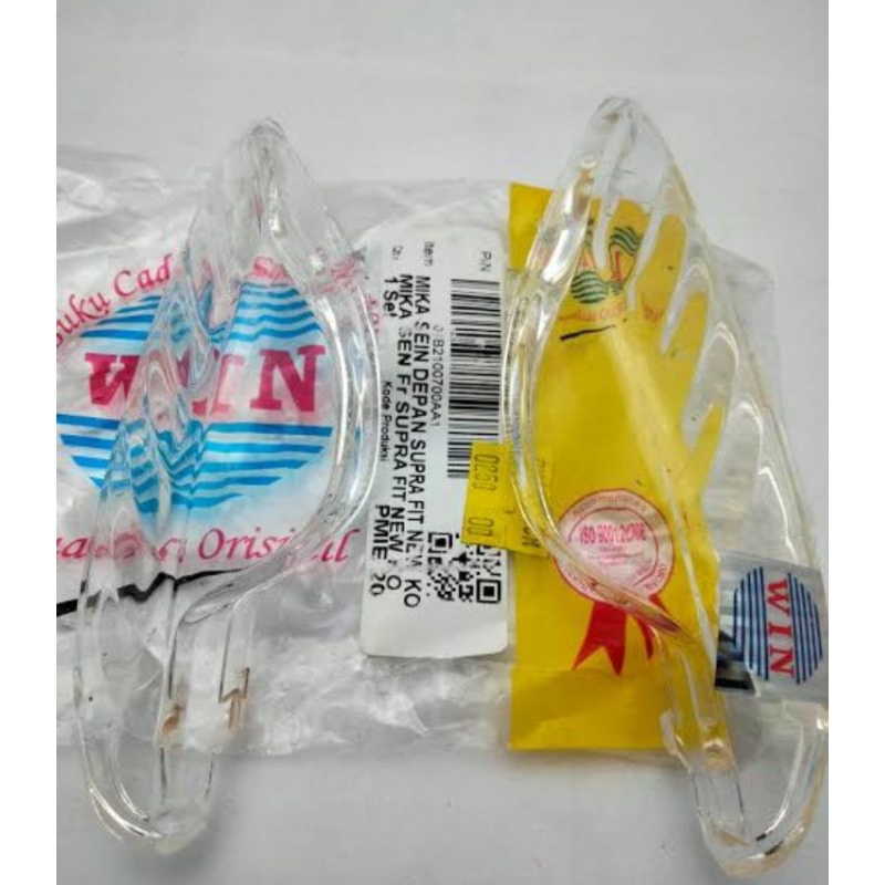 Win Mika Lampu Sein Depan Motor Honda Supra Fit New