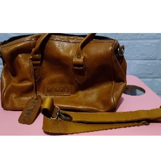 tas wanita kulit asli preloved