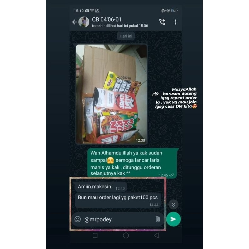 

*PAKET CAMPUR 37 PCS BASRENG LIDI*