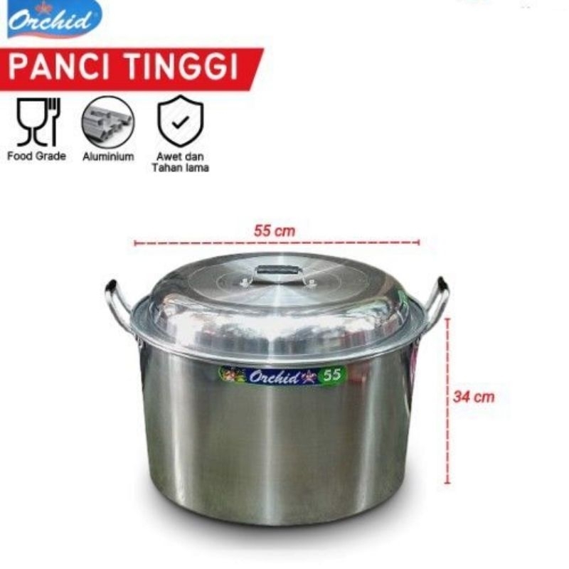 Panci Orchid tinggi panci Orchid NO 55 UKURAN JUMBO
