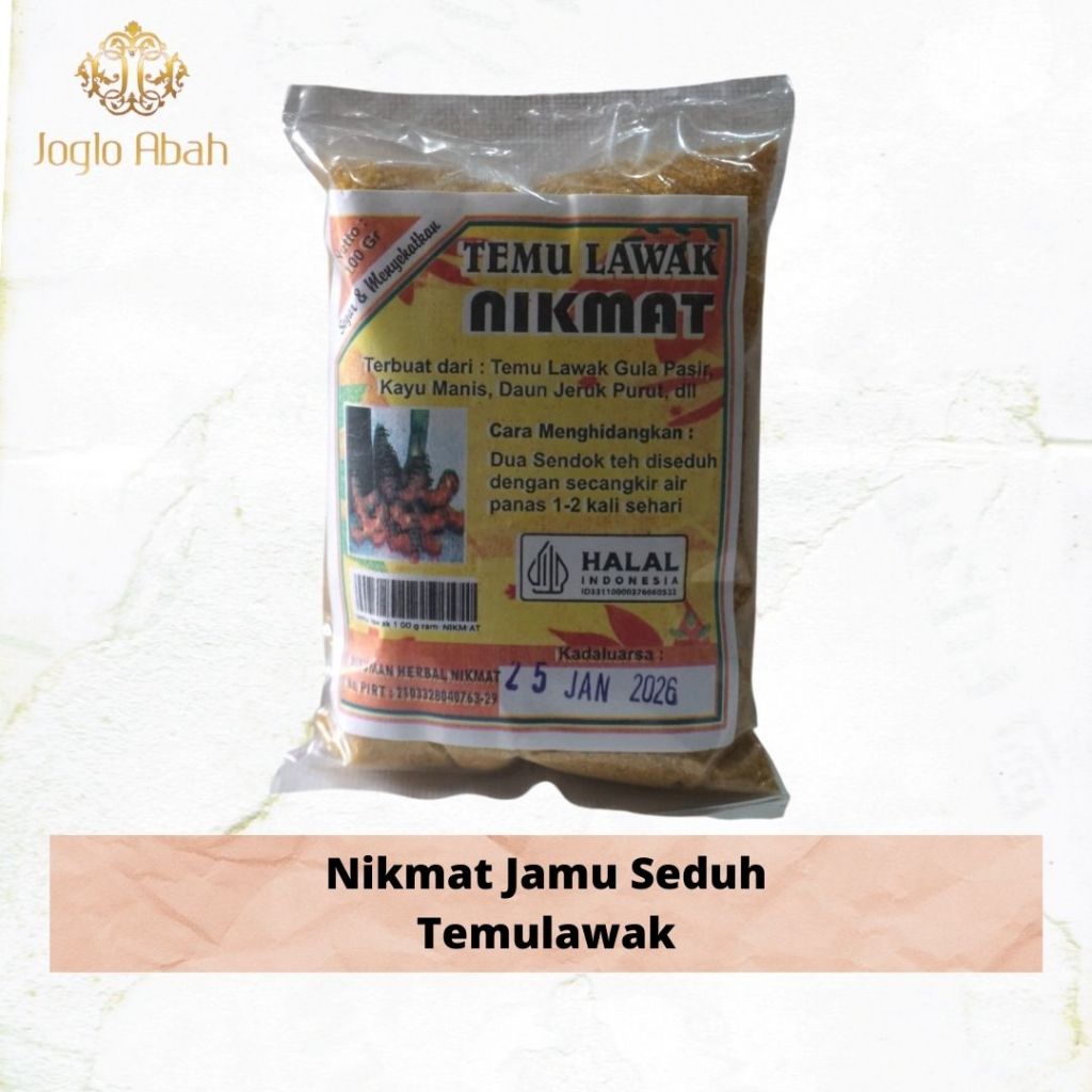 

Nikmat Rempah Seduh - Temulawak - Joglo Abah