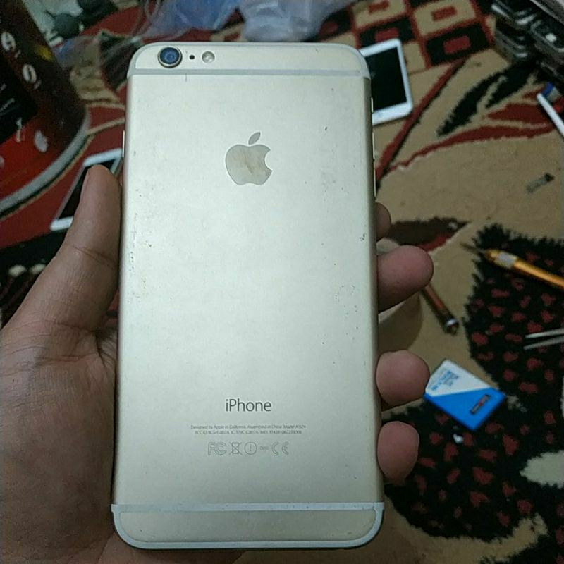iPhone 6 plus model a1524 jual gambling cek deskripsi