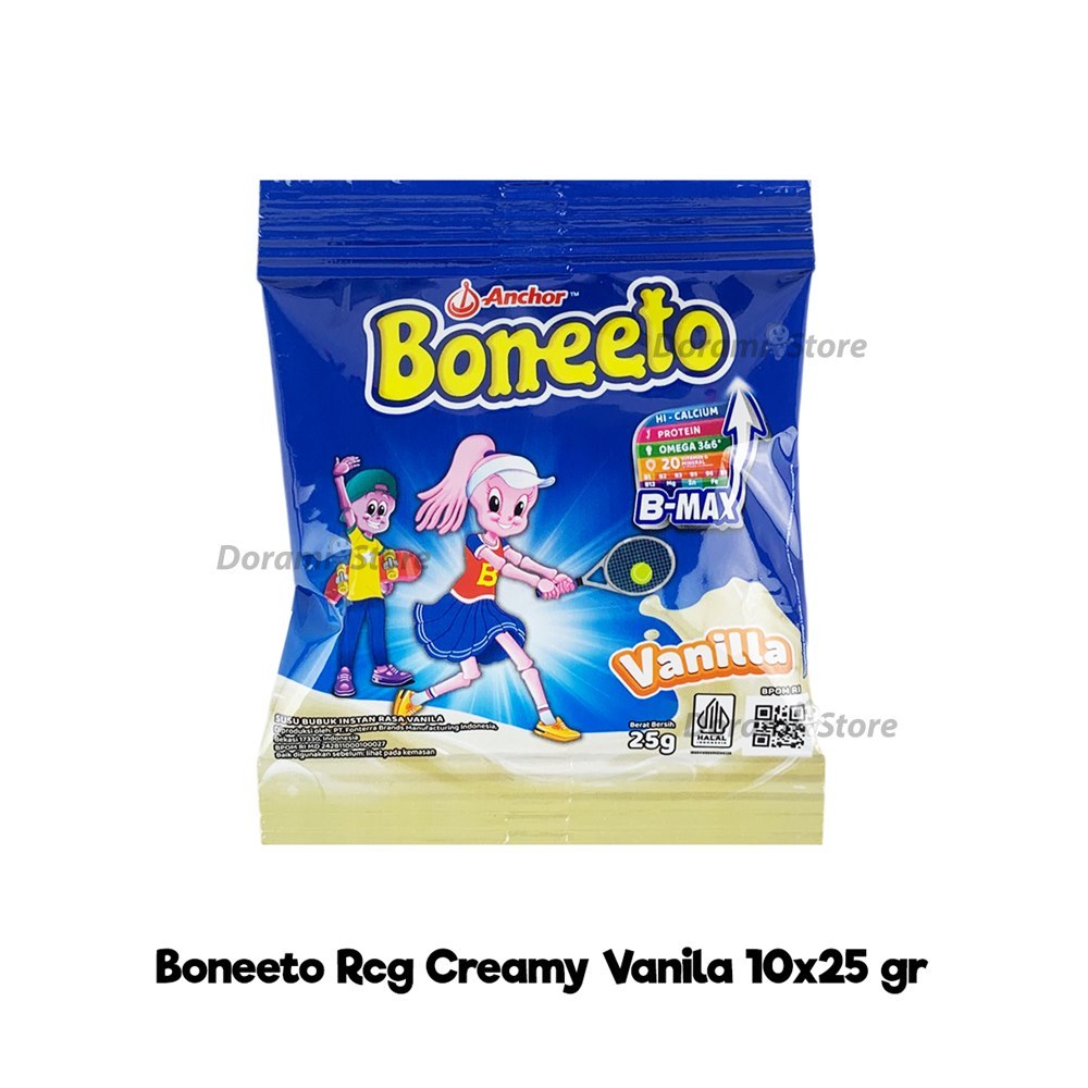 

Anchor Susu Boneeto Kemasan Renceng isi 10 Sachet / Susu Bubuk Bernutrisi