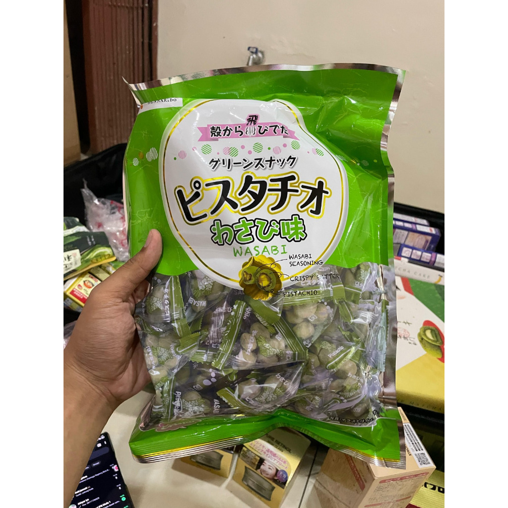

Sennarido Green Snack Pistachio Wasabi Flavor