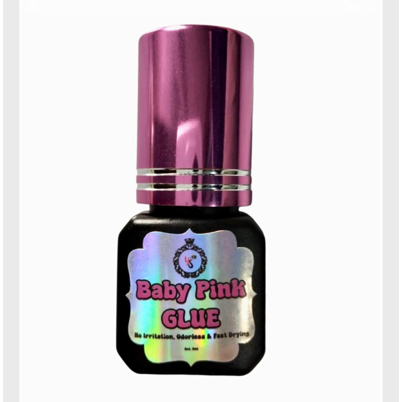READY baby pink glue Lem Bulu Mata Anti Air Tahan Lama Tidak Perih Eyelash Extention Glue Funmix m e
